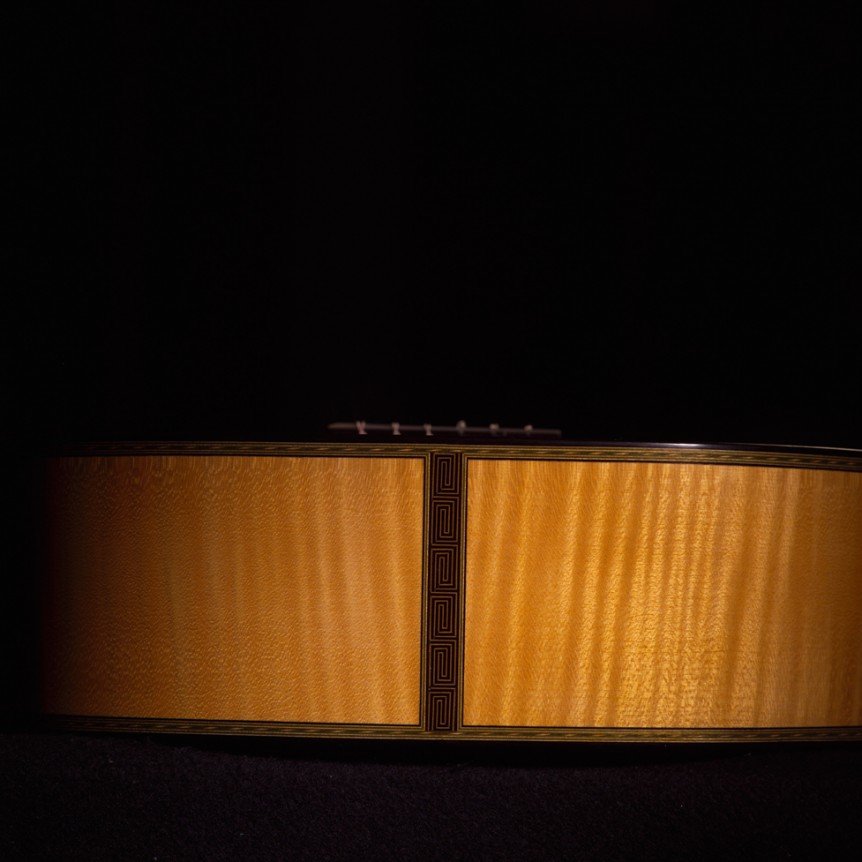 Guitar Body, Bottom View | Daryl Perry Classical Guitars