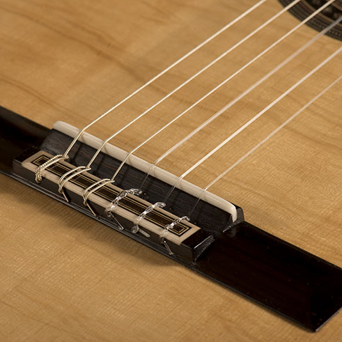 Saddle and Bridge | Daryl Perry Classical Guitars