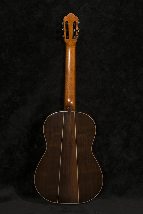 Guitar, Back View | Daryl Perry Classical Guitars
